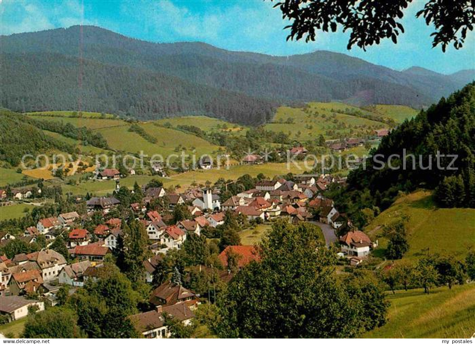 72791722 Gutach Schwarzwald Panorama Gutachtal Gutach - Sonstige & Ohne Zuordnung