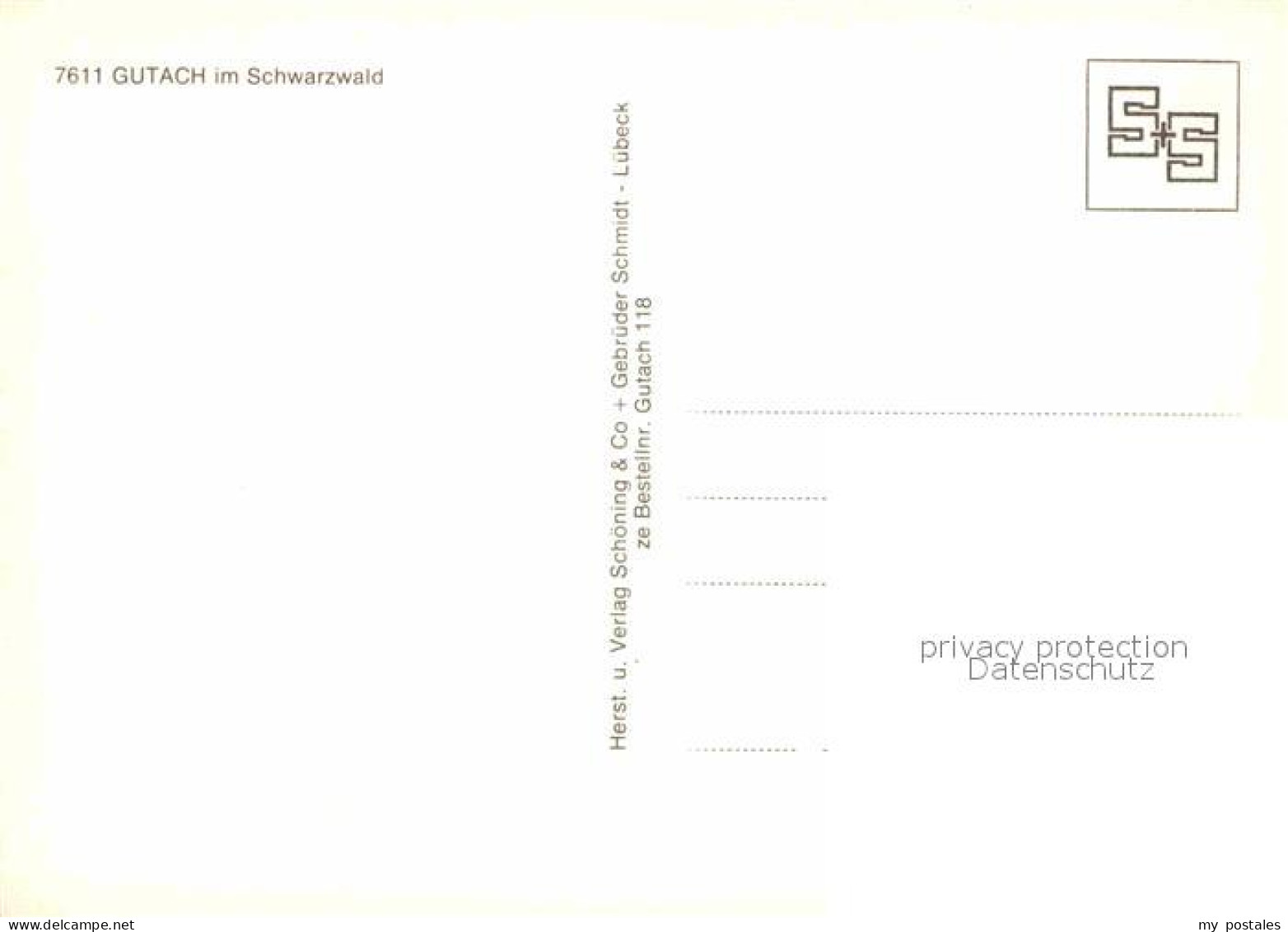 72791722 Gutach Schwarzwald Panorama Gutachtal Gutach - Sonstige & Ohne Zuordnung