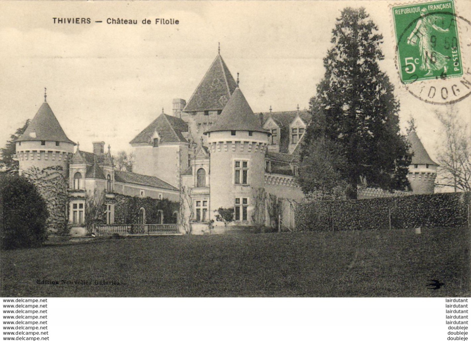 D24  THIVIERS  Château De Filolie - Thiviers