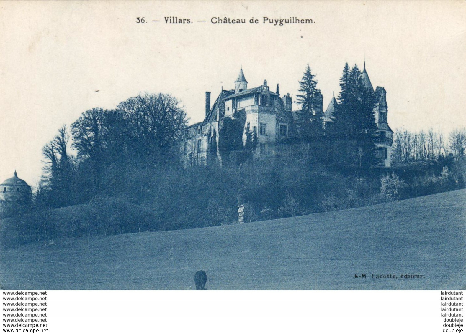 D24  VILLARS  Château De Puyguilhem - Andere & Zonder Classificatie