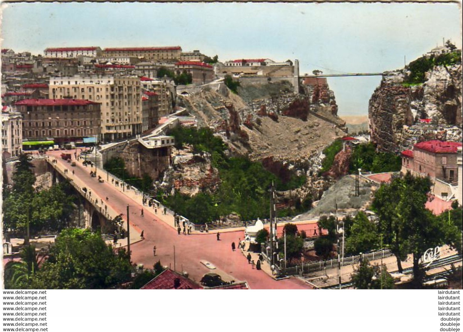 ALGERIE  CONSTANTINE  Vue Générale Sur Le Pont D' El Kantara  ..... - Konstantinopel