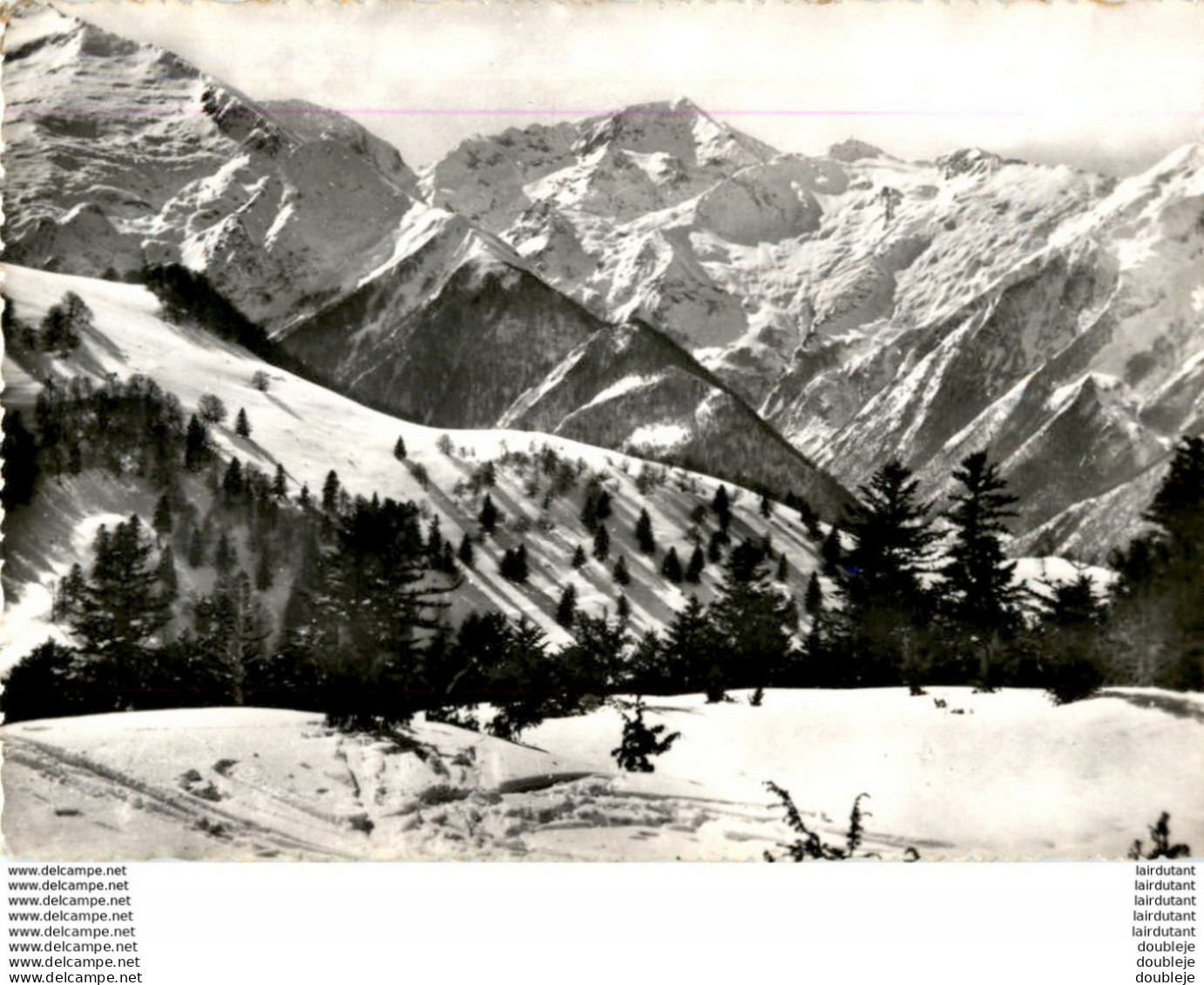 D09  AULUS- LATRAPPE  Station De Sports D' Hiver- Vue Sur Le Cirque D' Ustou    ..... - Otros & Sin Clasificación