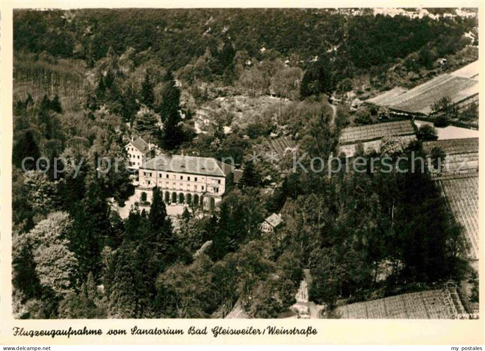 72791643 Bad Gleisweiler Sanatorium Fliegeraufnahme Gleisweiler - Altri & Non Classificati