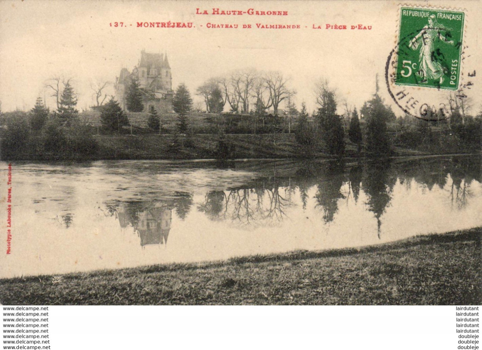 D31  MONTREJEAU  Château De Valmirande - La Pièce D'Eau - Montréjeau