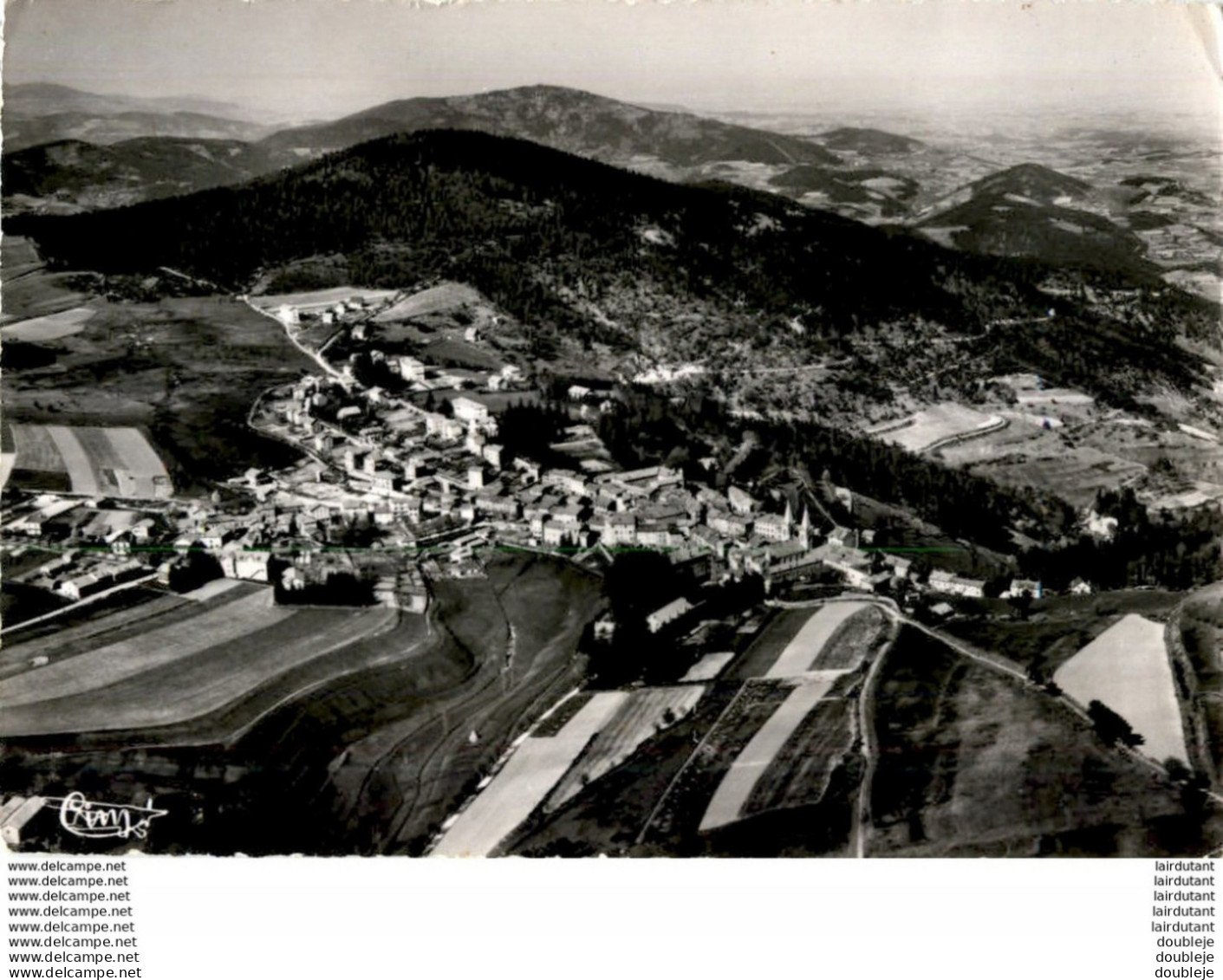 D07  LA LOUVESC  Vue Générale Aérienne Et Route De St- Bonnet    ..... - La Louvesc