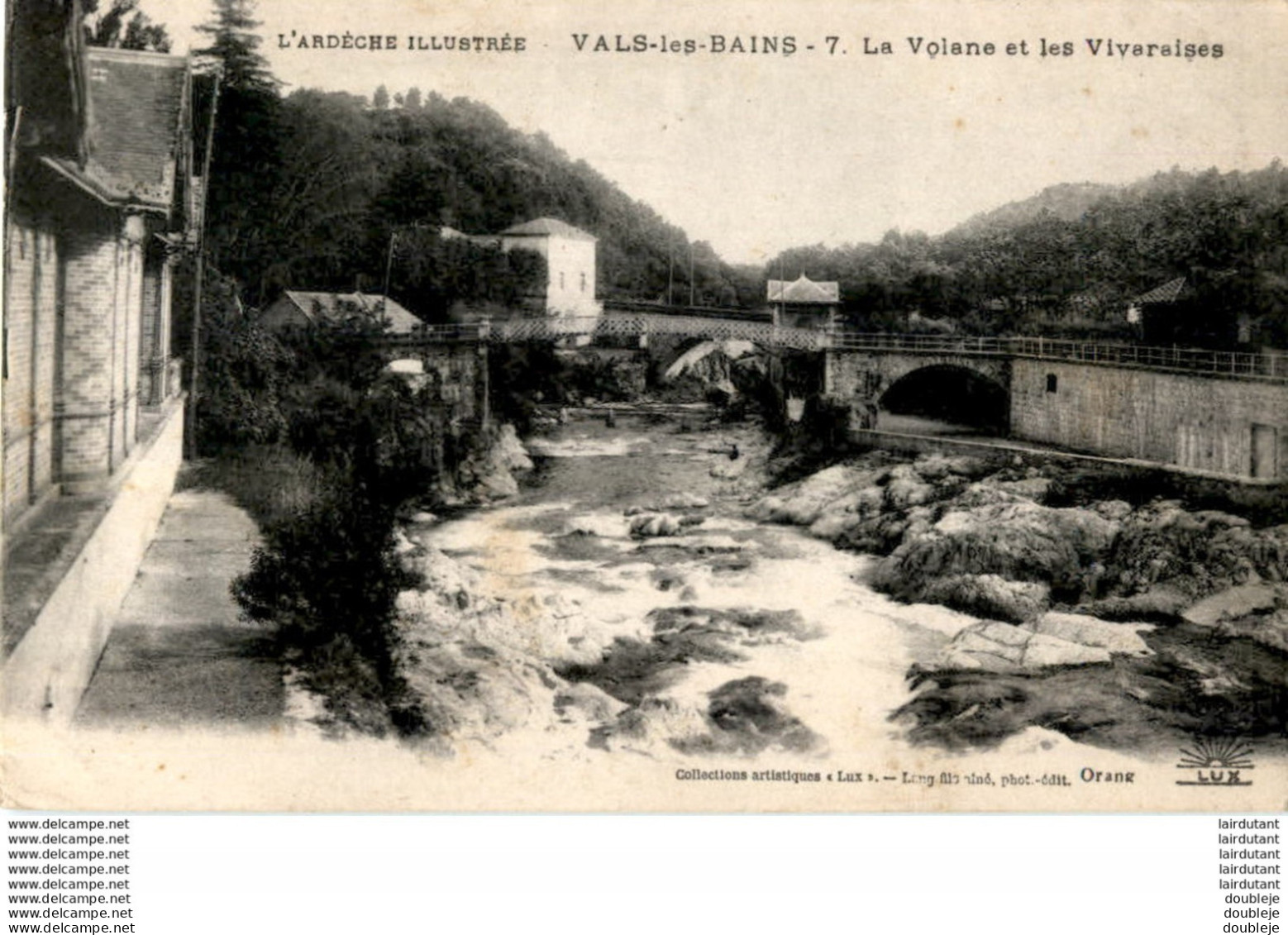 D07  VALS- LES- BAINS  La Volane Et Les Vivaraises   ..... - Vals Les Bains