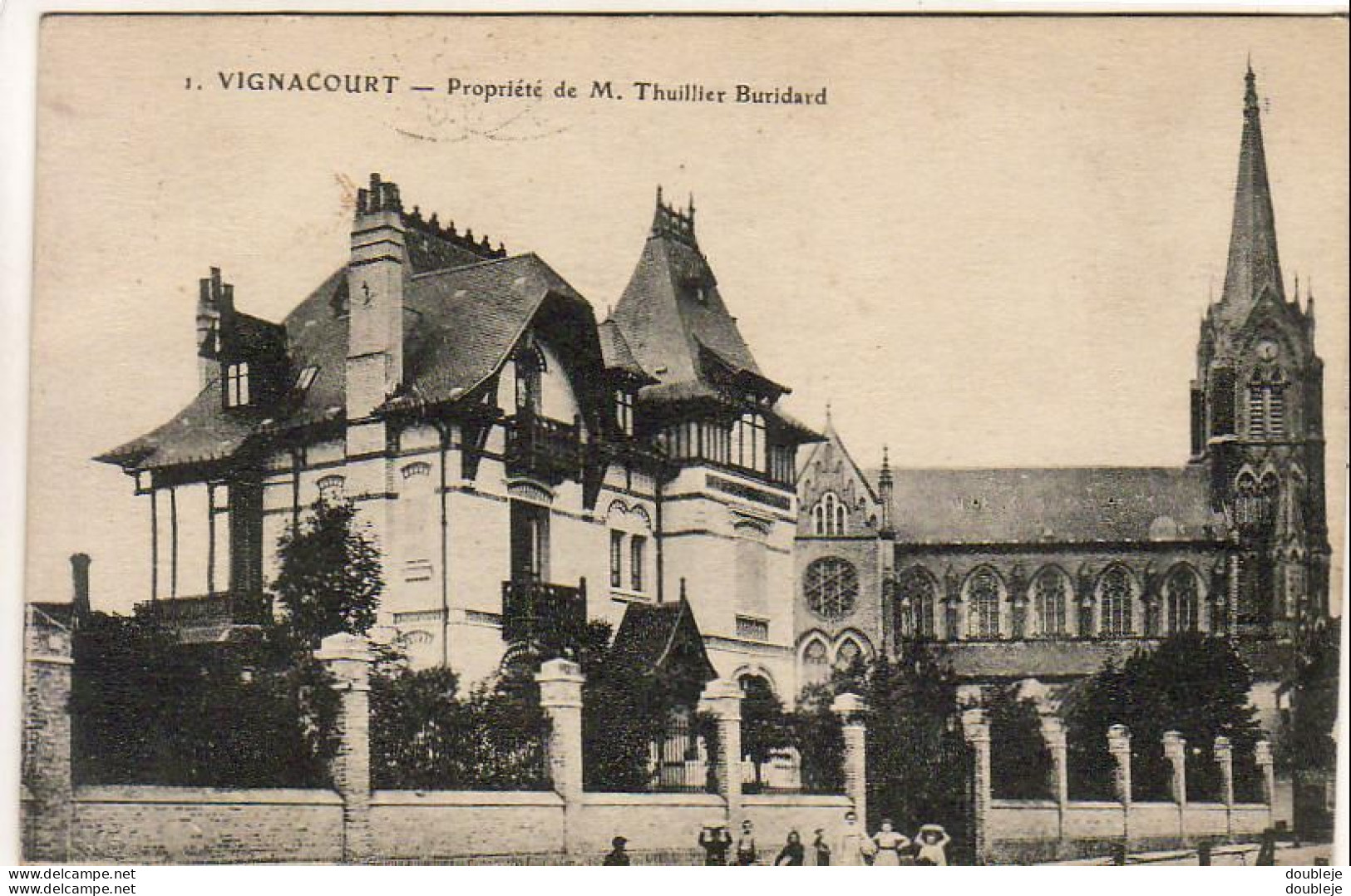 D80   VIGNACOURT   Propriété De M. Thuillier Buridard - Vignacourt