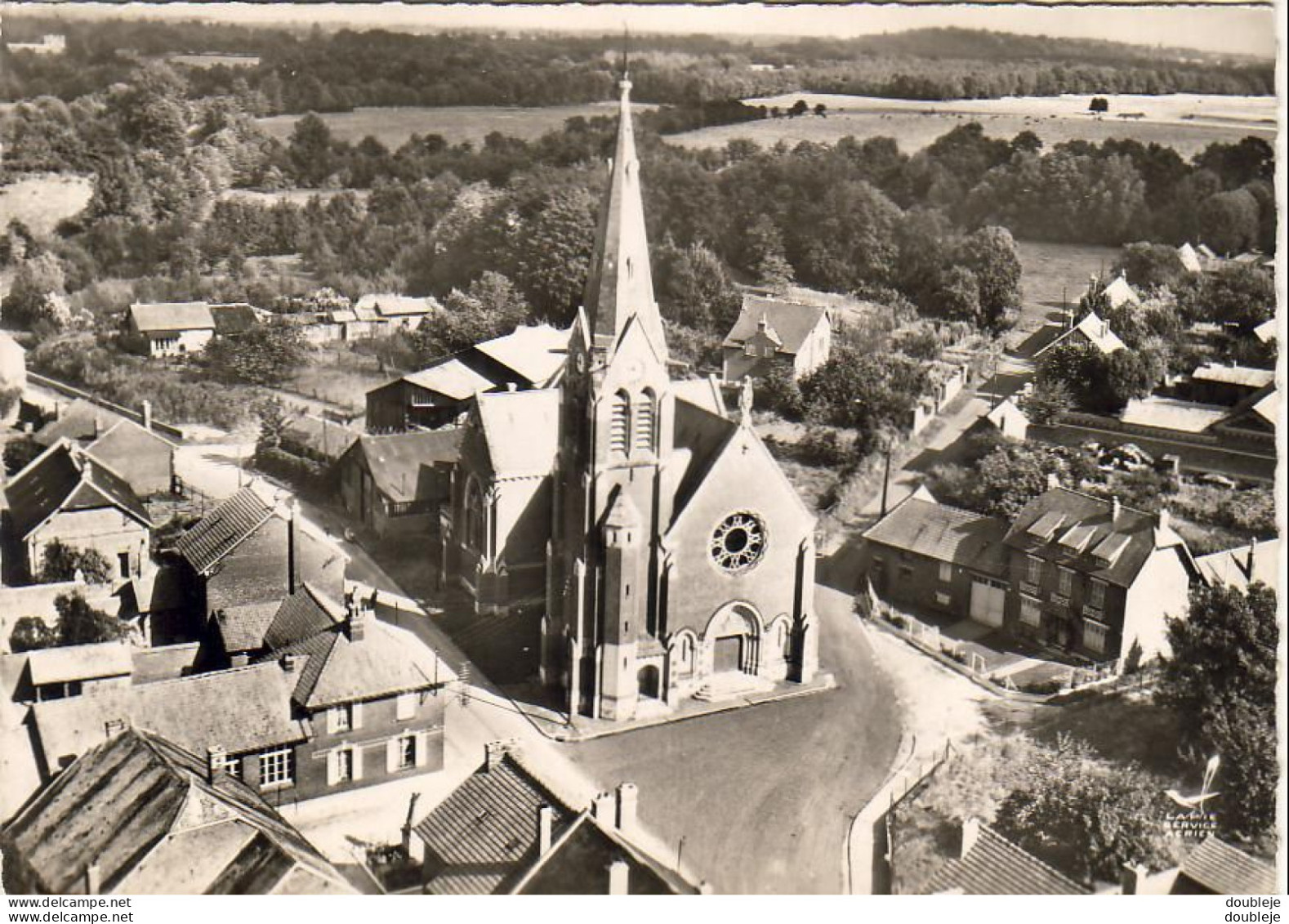 D80   ROLLOT   L'Église Saint Nicolas   ..........  Vue Aérienne - Autres & Non Classés