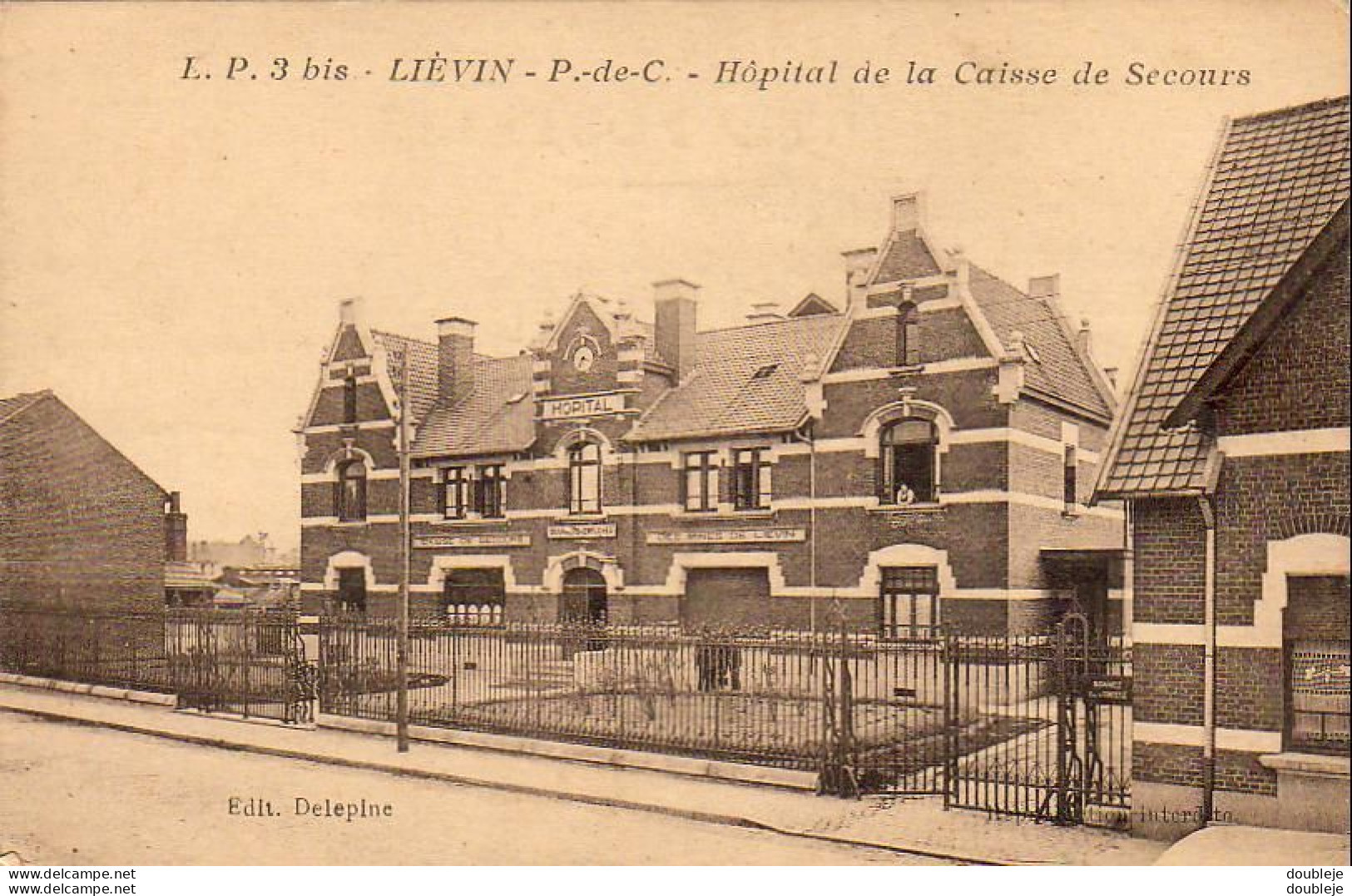 D62   LIÉVIN   Hôpital De La Caisse De Secours - Lens