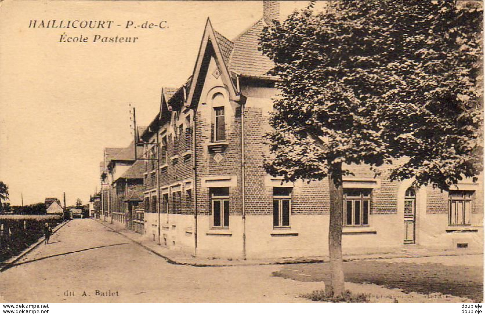 D62   HAILLICOURT   École Pasteur - Other & Unclassified