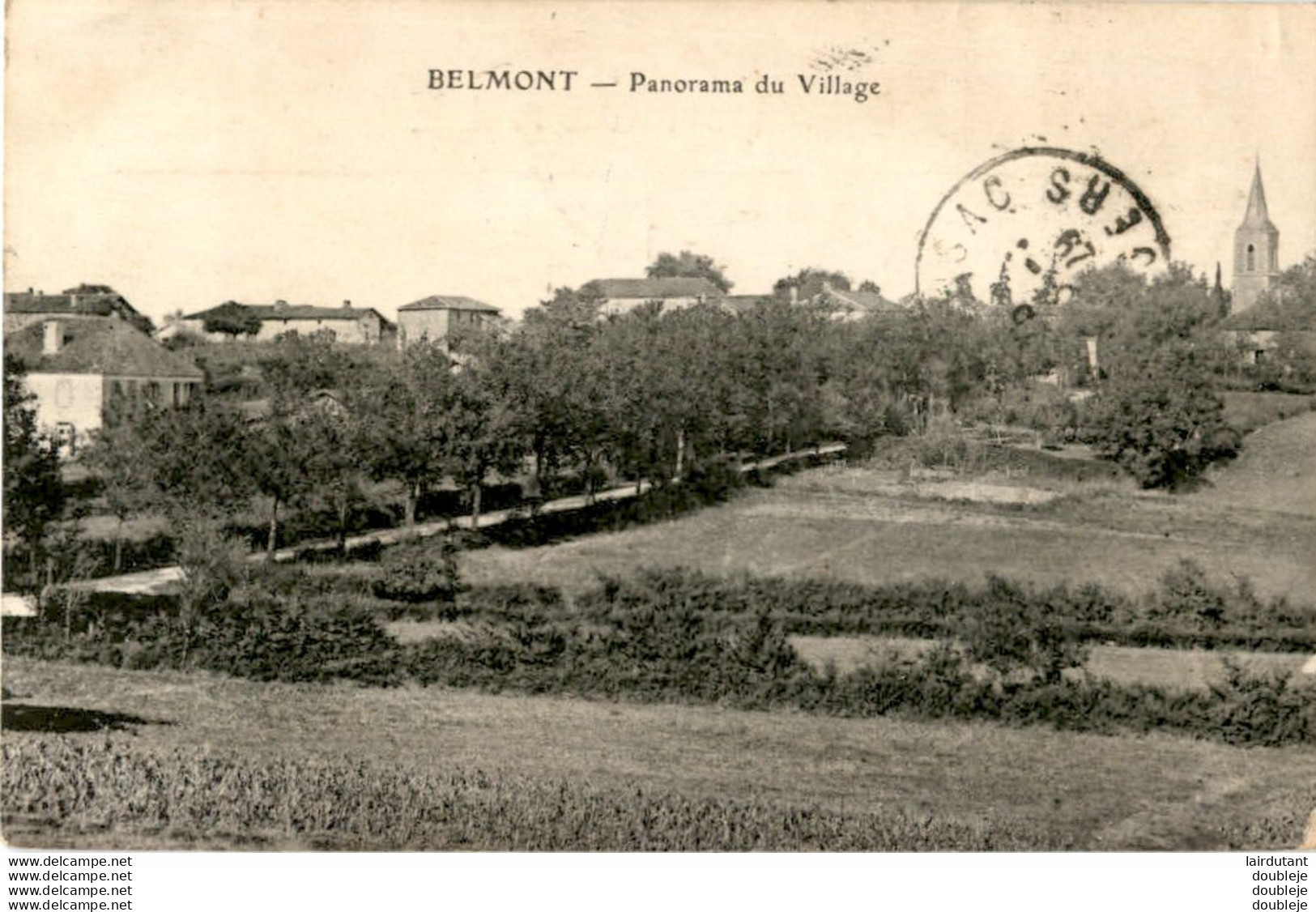 D32  BELMONT  Panorama Du Village - Lectoure