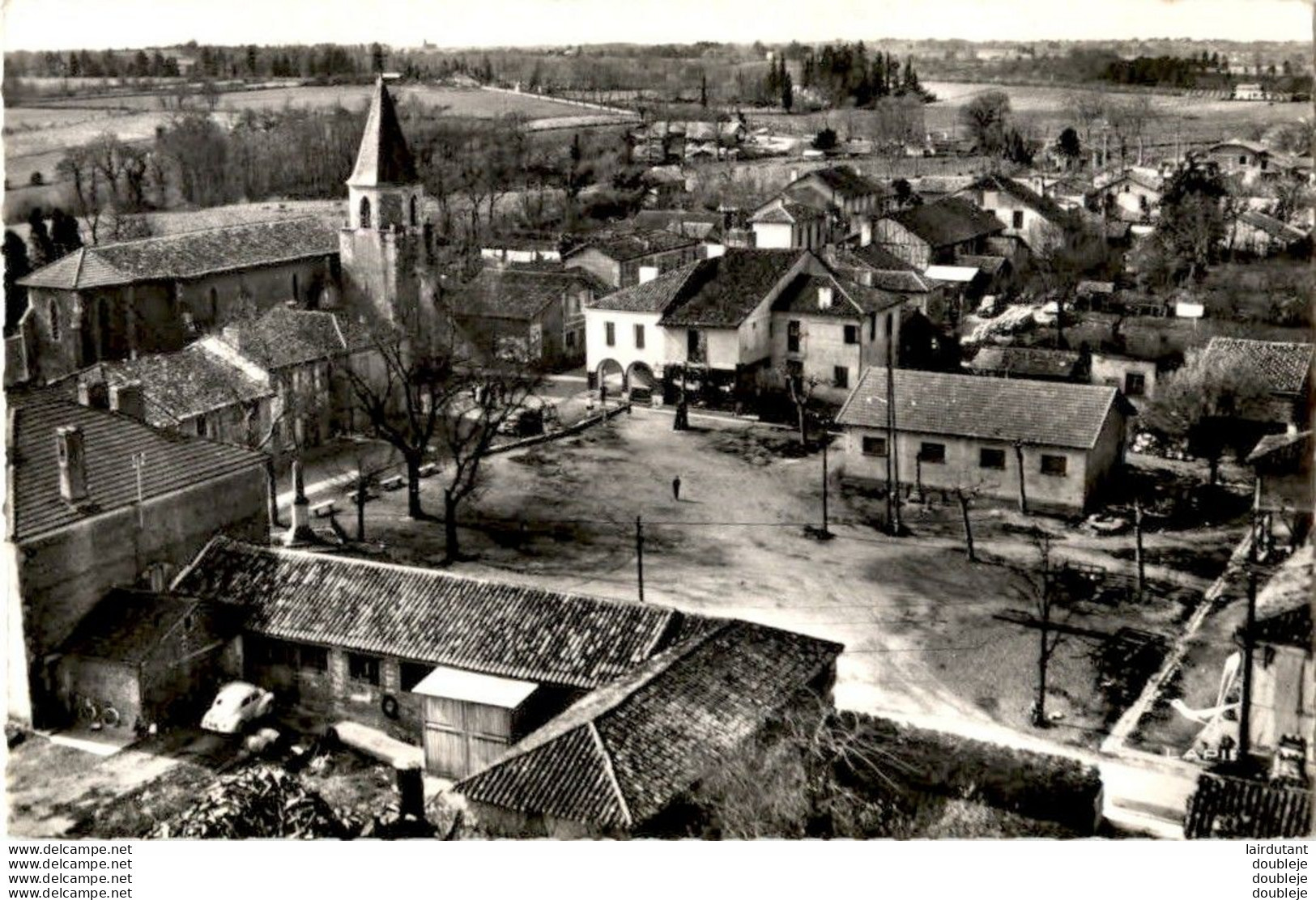 D32  BRETAGNE D'ARMAGNAC  En Avion Au Dessus De ..... - Autres & Non Classés