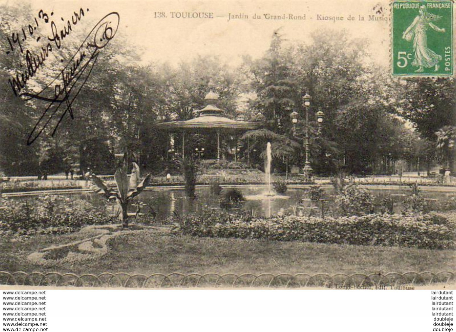 D31  TOULOUSE  Jardin Du Grand Rond Kiosque De La Musique - Toulouse