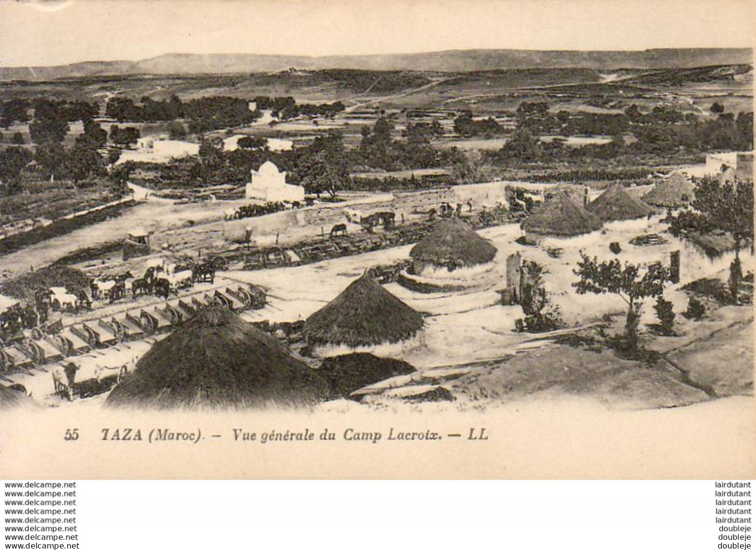 MAROC  TAZA  Vue Générale Du Camp Lacroix - Sonstige & Ohne Zuordnung