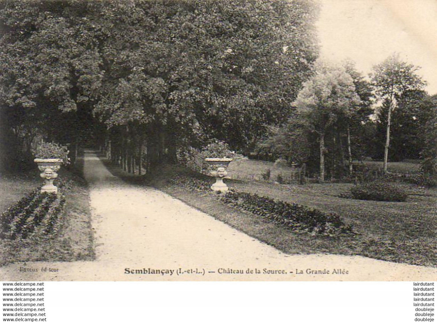 D37  SEMBLANÇAY  Château De La Source - La Grande Allée  ..... - Semblançay