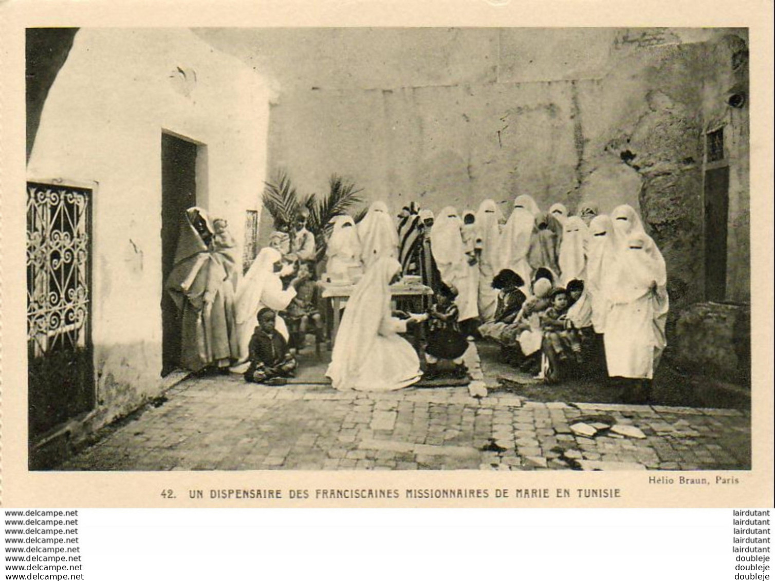 TUNISIE   Un Dispensaire Des Franciscaines Missionnaires De Marie En Tunisie - Tunisie