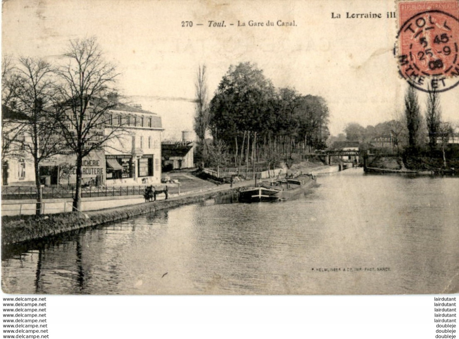 D54  TOUL  La Gare Du Canal   ..... - Toul