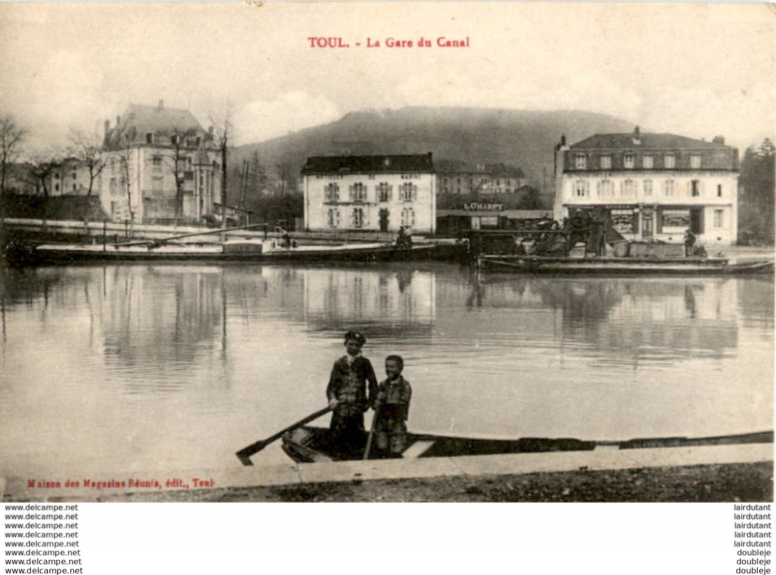 D54  TOUL  La Gare Du Canal   ..... - Toul