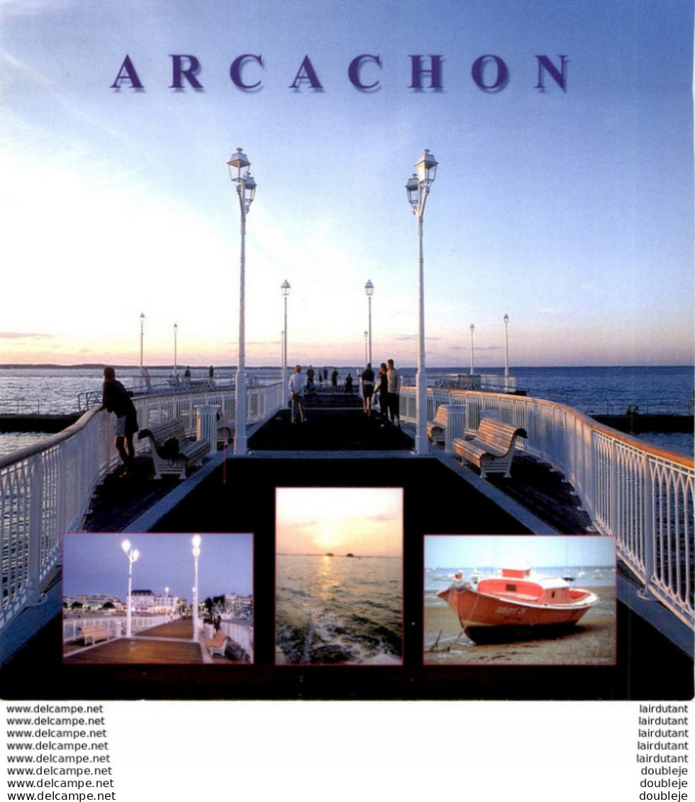 ARCACHON  CPM N°31  La Jetée Thiers D'Arcachon    ........... état Luxe - Arcachon