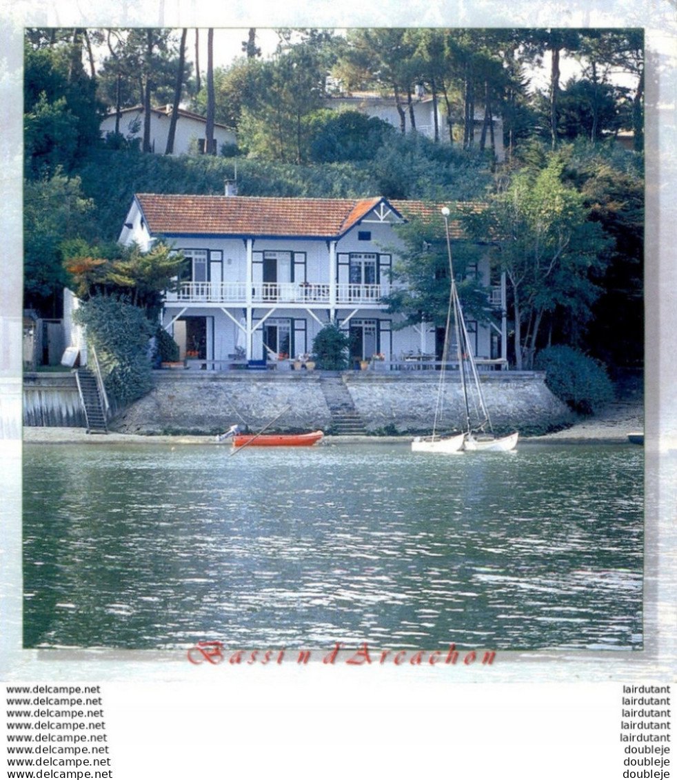 ARCACHON  CPM N°23  Bord Du Bassin   ........... état Luxe - Arcachon