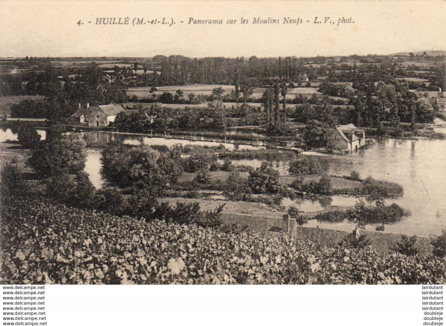 D49  HUILLÉ  Panorama Sur Les Moulins Neufs  ..... - Autres & Non Classés