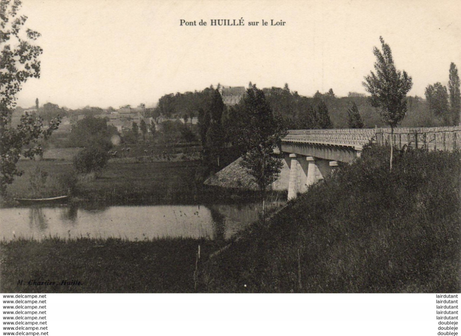 D49  HUILLÉ  Pont De Huillé Sur Le Loir.... - Andere & Zonder Classificatie