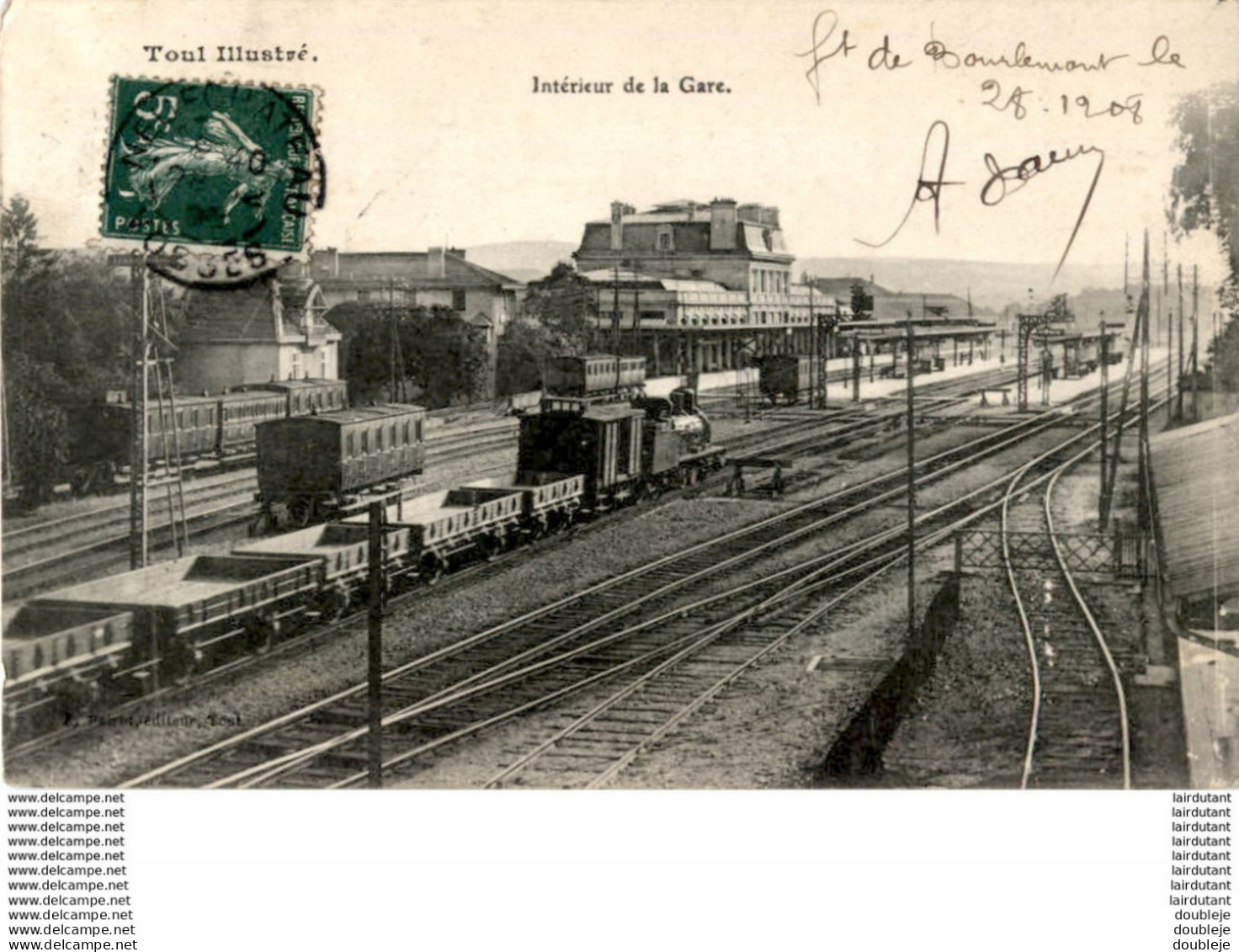 D54  TOUL  Intérieur De La Gare  ..... - Toul