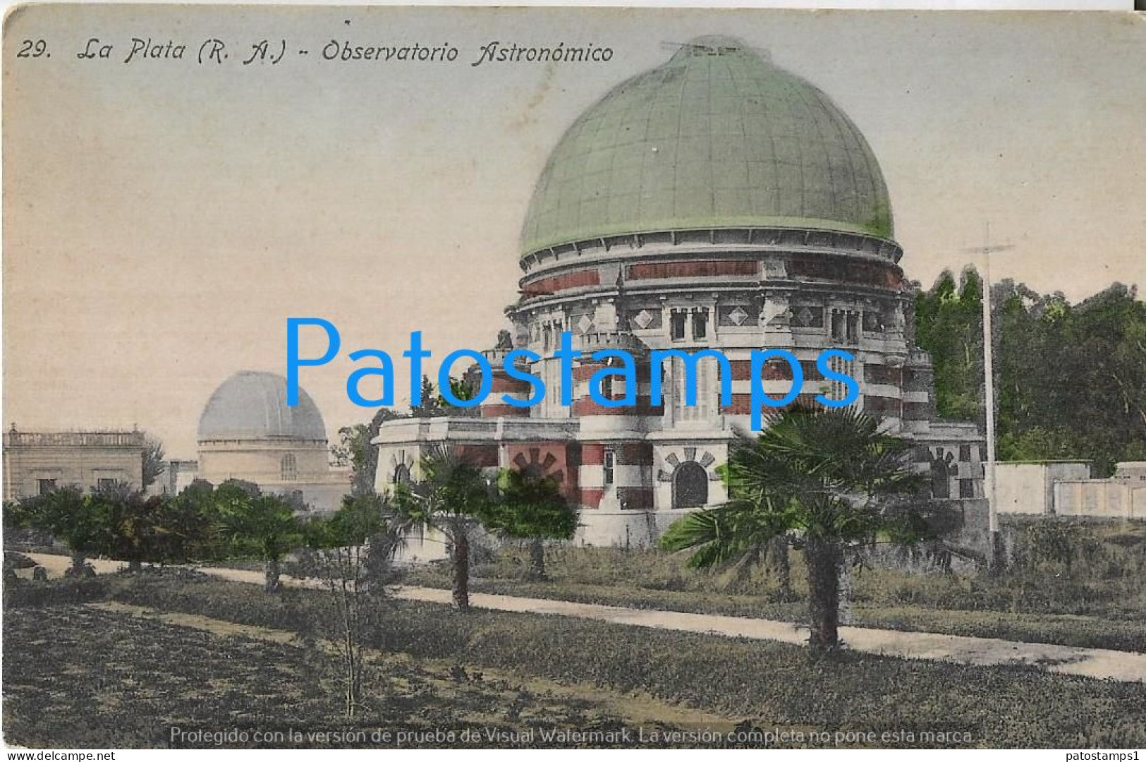 228883 ARGENTINA BUENOS AIRES LA PLATA OBSERVATORIO ASTRONOMICO POSTAL POSTCARD - Argentinien