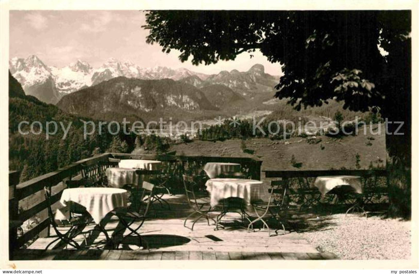 72791586 Bad Reichenhall Gasthaus Melleck Terrasse Bad Reichenhall - Bad Reichenhall