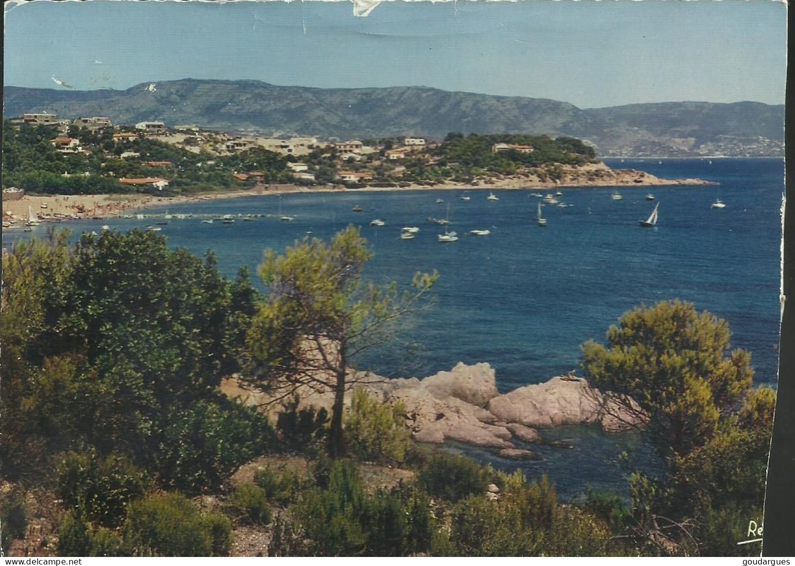 Environs Du Lavandou Et De Bormes - Le Gaou-Benat - Carte Coupée Sur La Gauche Et Sur La Droite - (P) - Andere & Zonder Classificatie