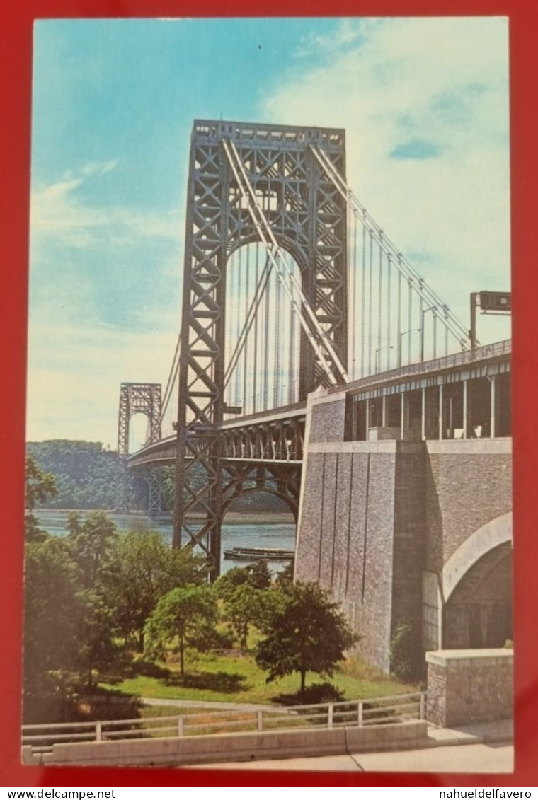 Uncirculated Postcard - USA - NY, NEW YORK CITY - GEORGE WASHINGTON BRIDGE - Bridges & Tunnels