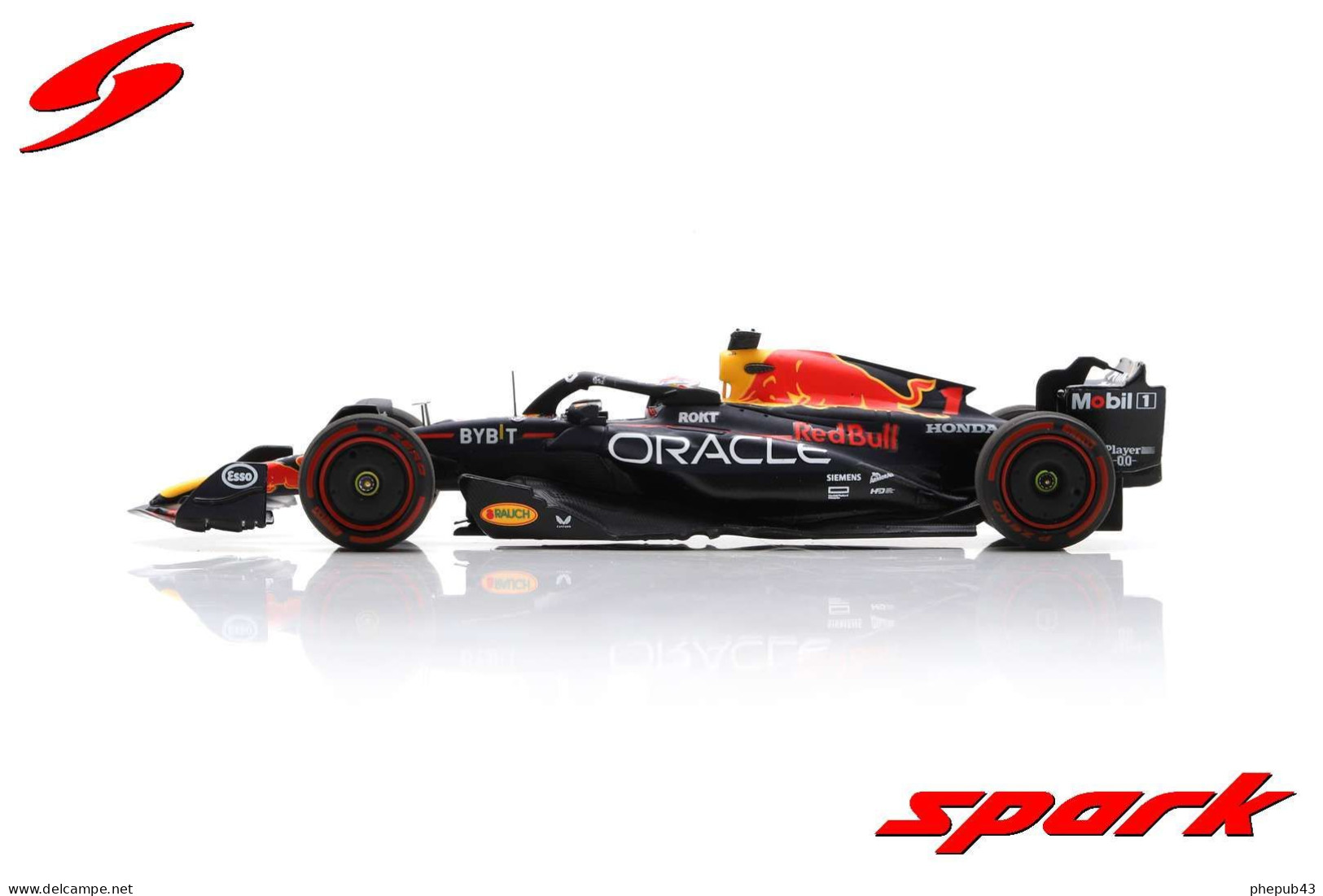 Red Bull Honda RB19 - Oracle Red Bull - (40th Victory) 1st Spanish GP FI 2023 #1 - Max Verstappen - Spark - Spark