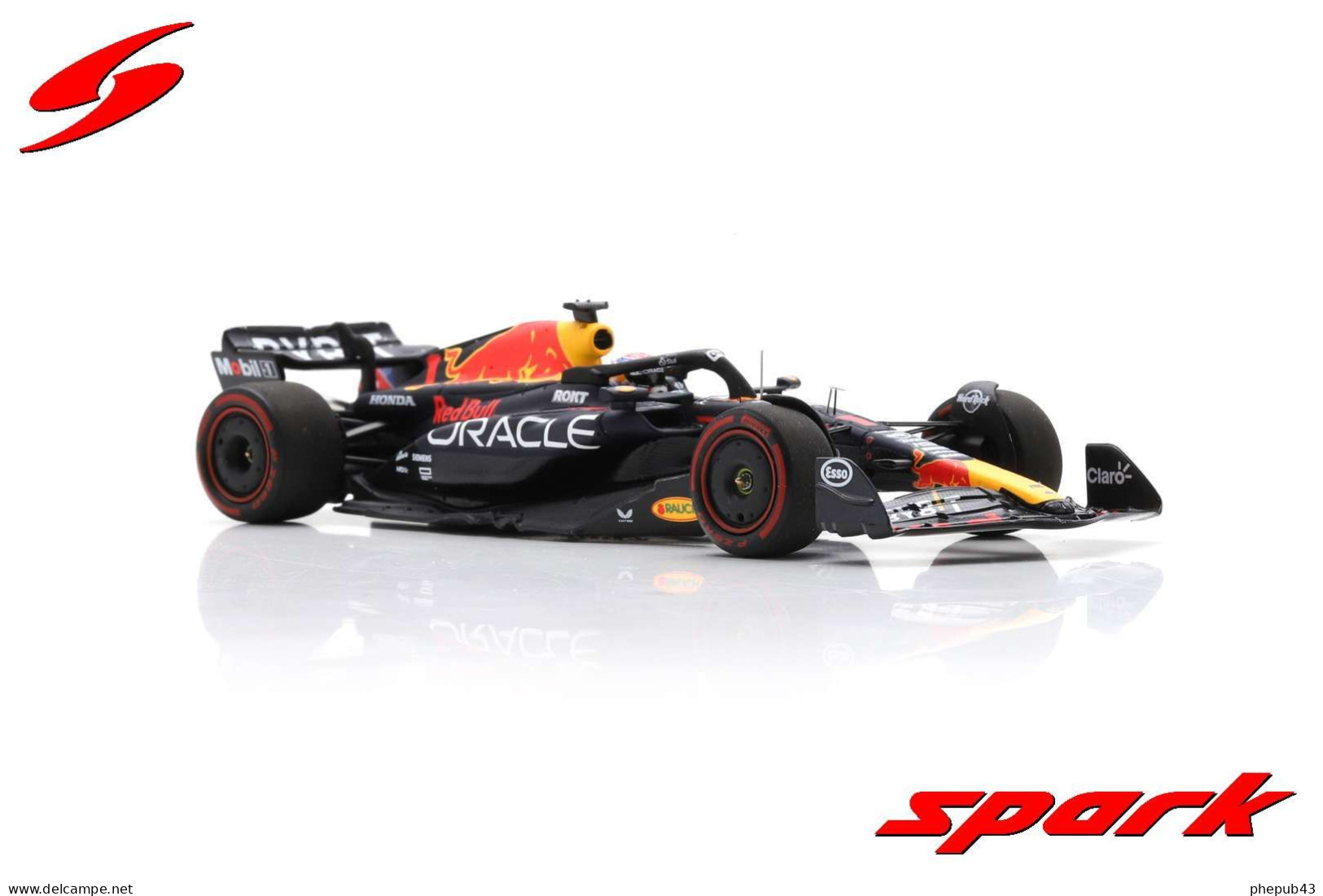 Red Bull Honda RB19 - Oracle Red Bull - (40th Victory) 1st Spanish GP FI 2023 #1 - Max Verstappen - Spark - Spark