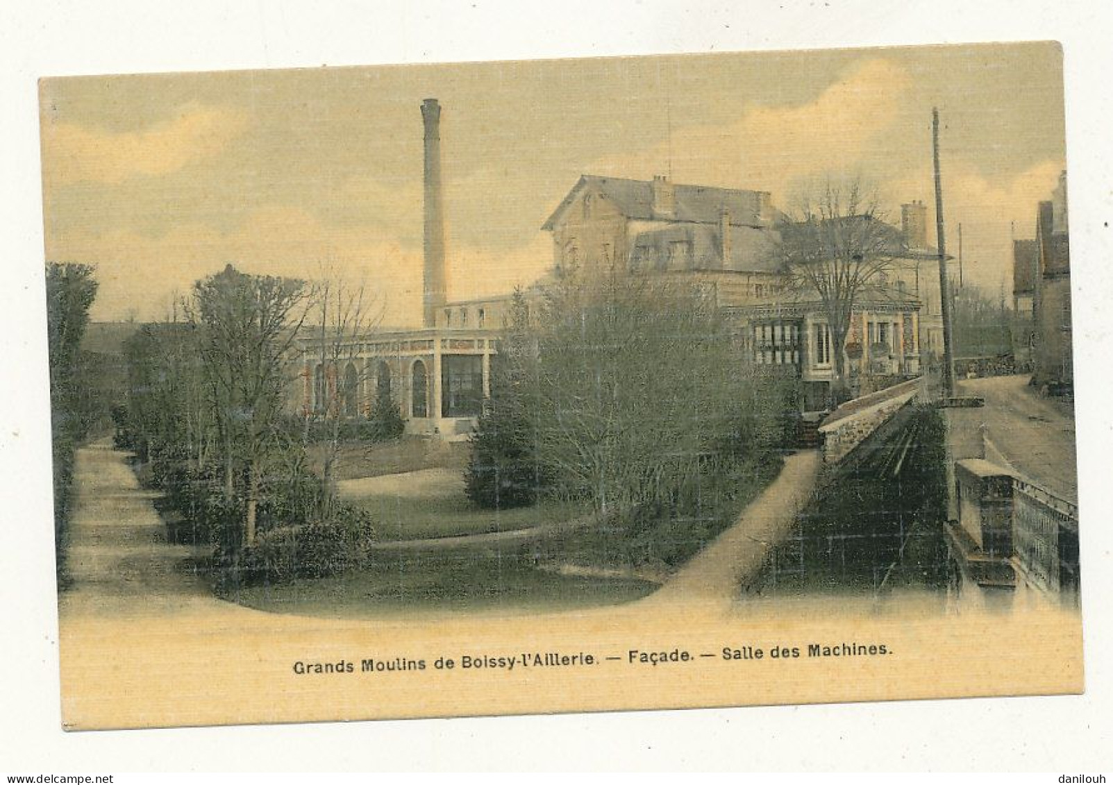 95 // BOISSY D AILLERIE   Grands Moulins  Façade - Salle Des Machines - Boissy-l'Aillerie