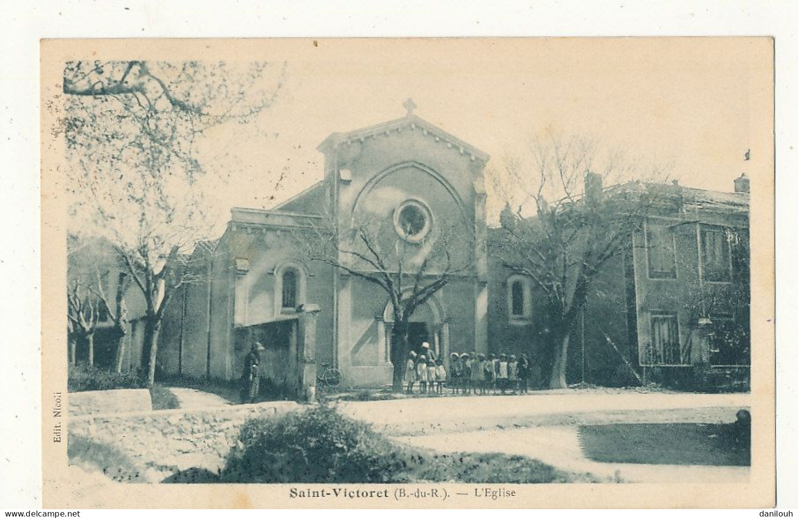 13 // SAINT VICTORET  L église - Other & Unclassified