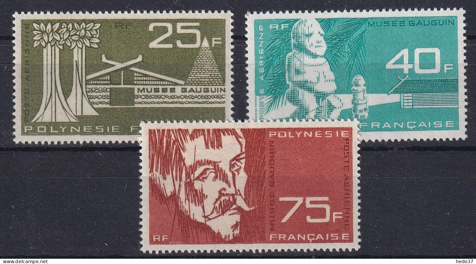 Polynésie Poste Aérienne N°11/13 - Neuf ** Sans Charnière - TB - Unused Stamps