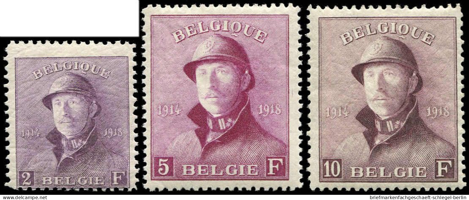 Belgien, 1919, 145-58, Postfrisch - Other & Unclassified