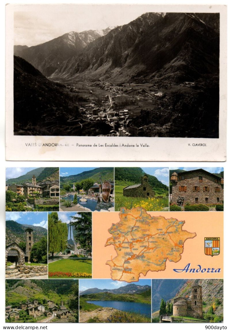 Lot De 2 CP. ANDORRE. - Andorre