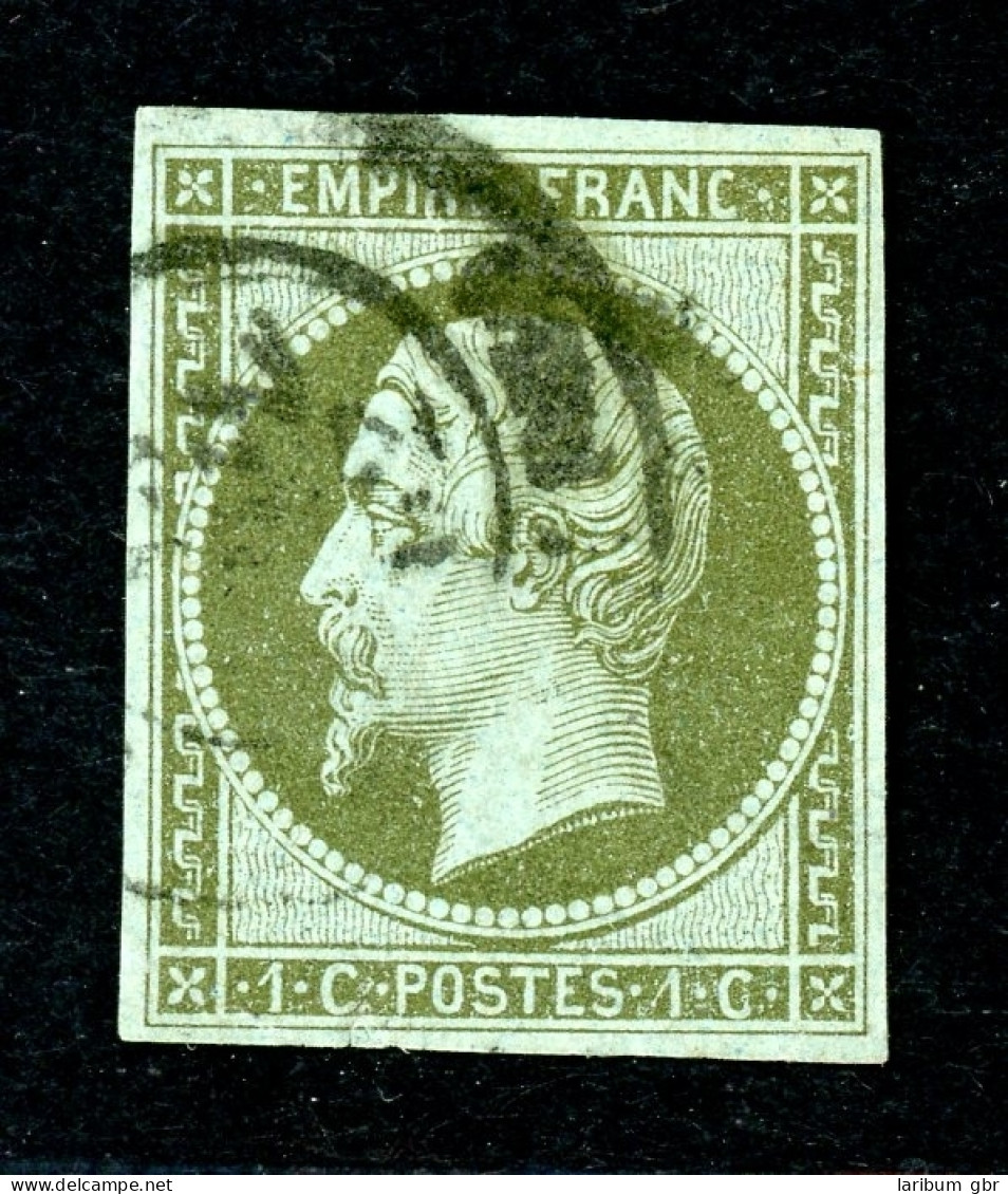 Frankreich 10 A Gestempelt #HX403 - 1853-1860 Napoleone III