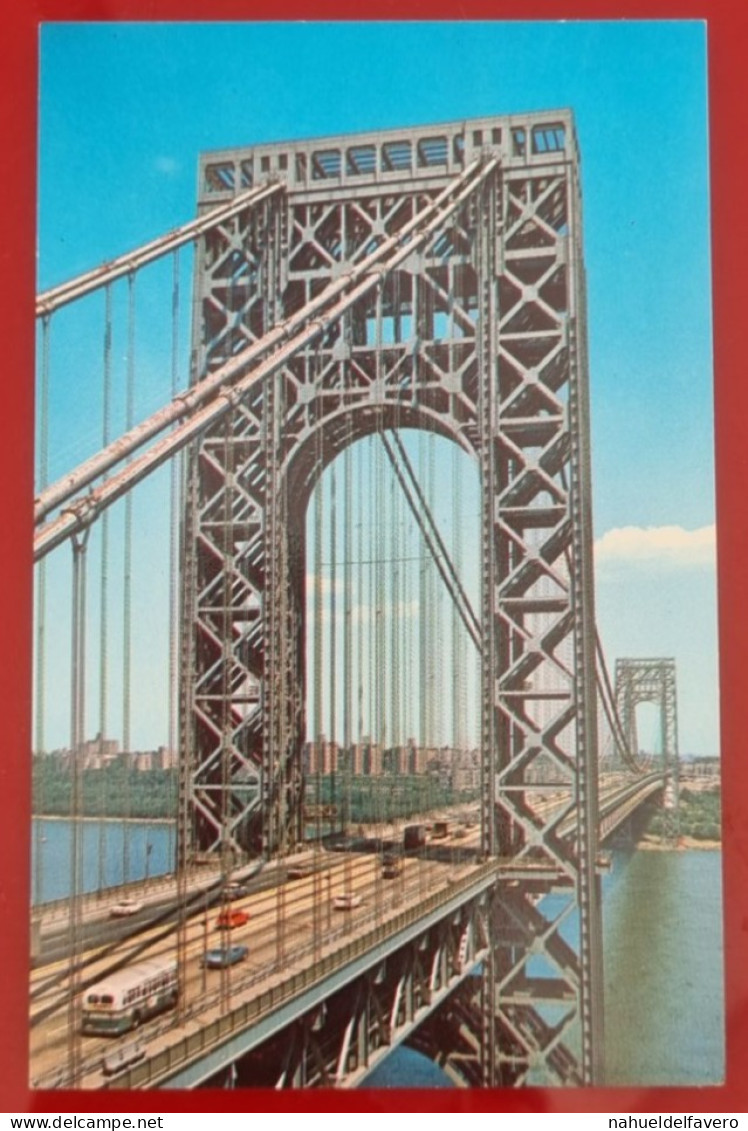 Uncirculated Postcard - USA - NY, NEW YORK CITY - GEORGE WASHINGTON BRIDGE - Puentes Y Túneles