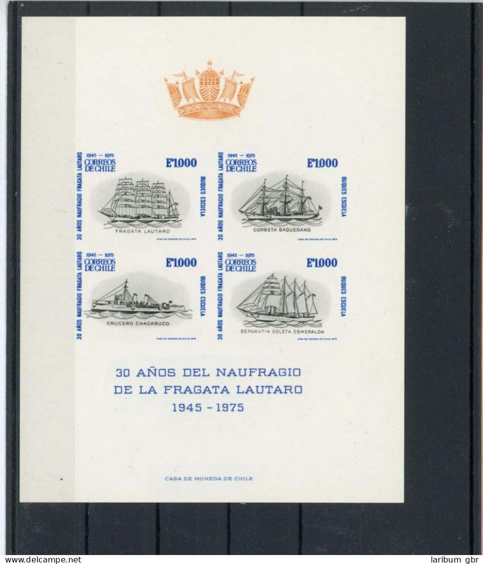 Chile Gedenkblatt 838-41 Postfrisch Schiffe #JK806 - Cile