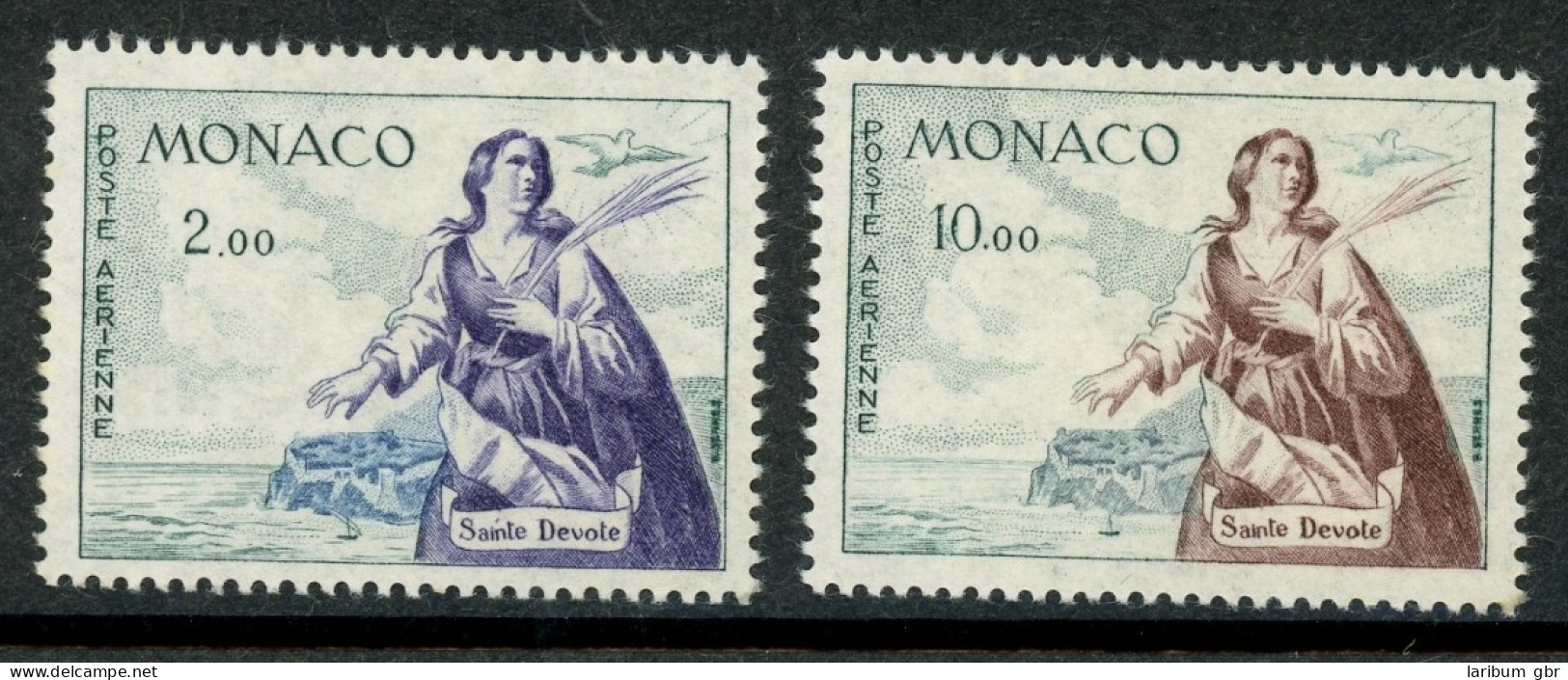 Monaco 653-54 Postfrisch Heilige #JK474 - Other & Unclassified