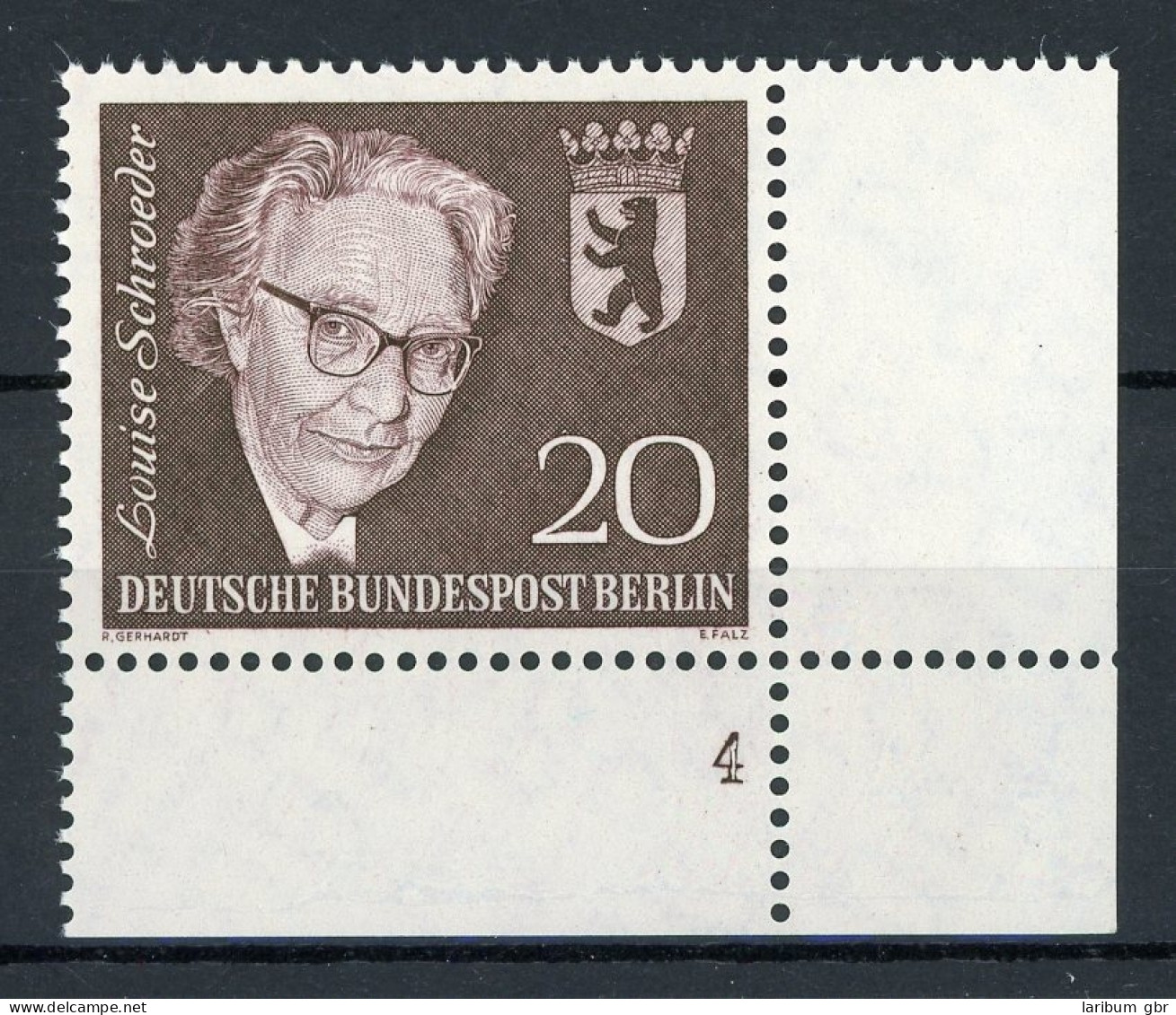 Berlin 198 Postfrisch FN/ Formnummer 4 #IT945 - Unused Stamps