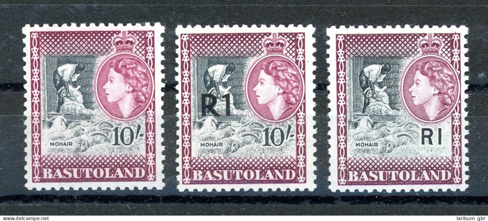 Basutoland 54, 71, 82 Postfrisch #JM160 - Lesotho (1966-...)