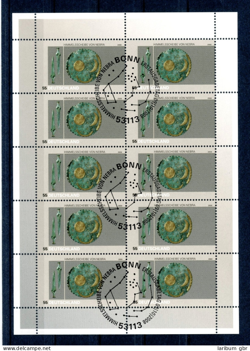 Bund Zehnerbogen 2695 Bonn Ersttagssonderstempel #IM196 - Andere & Zonder Classificatie