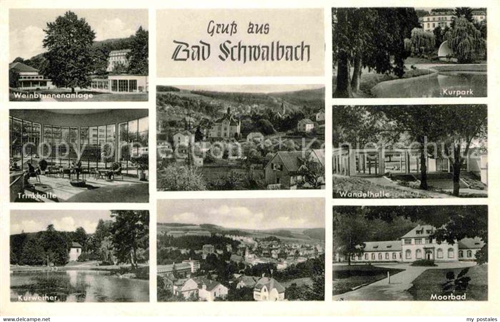 72791377 Bad Schwalbach Kurpark Wandelhalle Moorbad Trinkhalle Bad Schwalbach - Bad Schwalbach