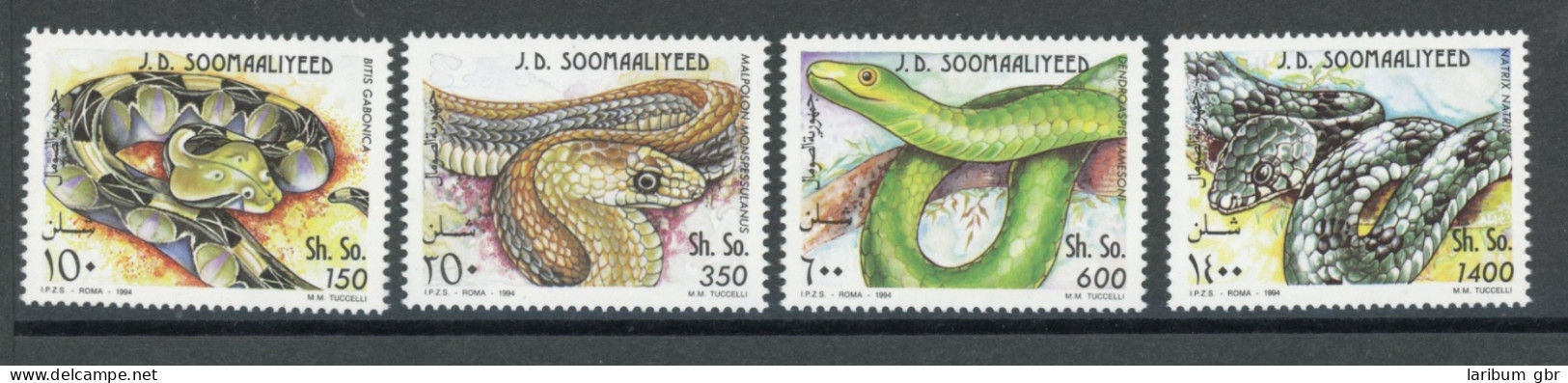 Somalia 528-531 Postfrisch Schlange #JK488 - Somalie (1960-...)