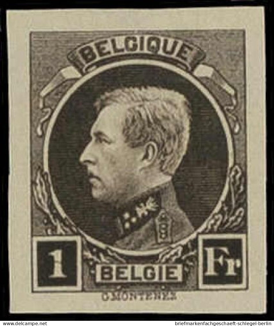 Belgien, 1921, 166, 167 U, Ohne Gummi - Other & Unclassified