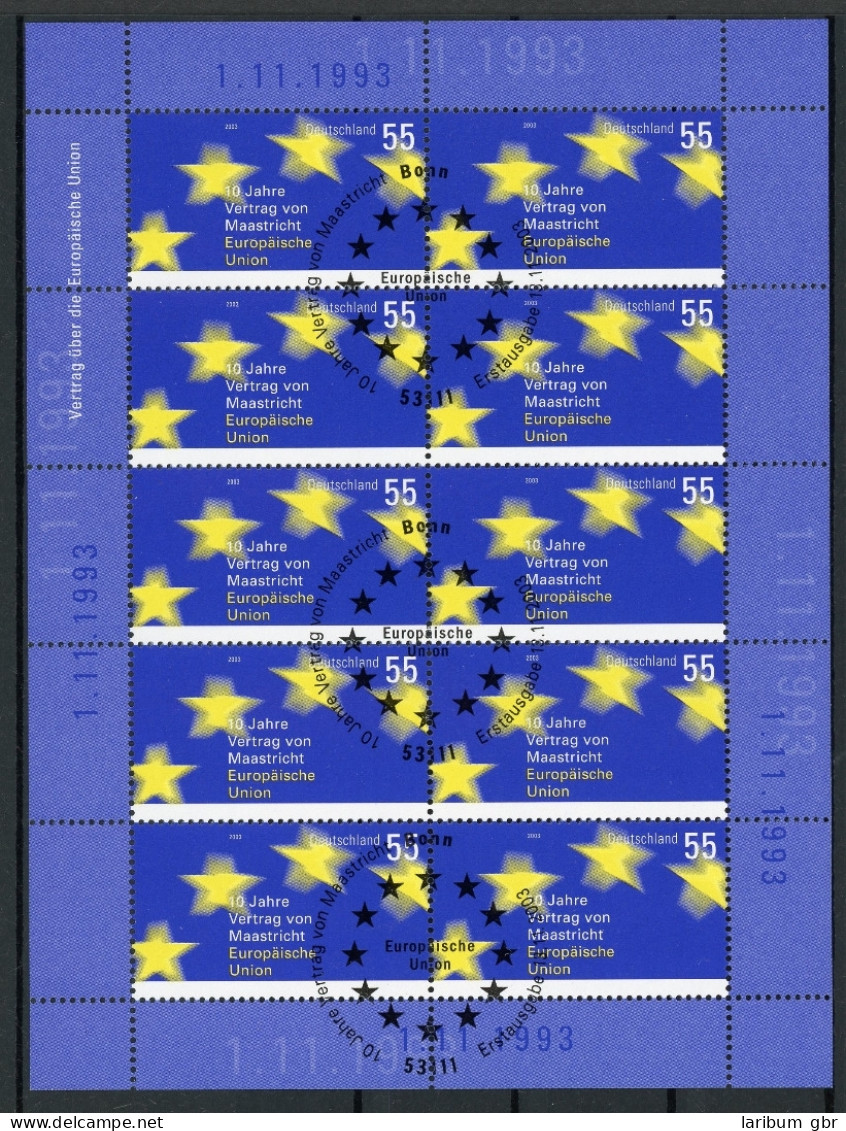 Bund Zehnerbogen 2373 Bonn Ersttagssonderstempel #IS536 - Sonstige & Ohne Zuordnung