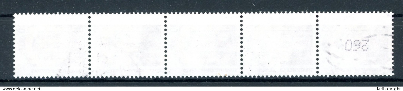 Bund Rollenmarken 5er Streifen 1679 R II Gestempelt Nr. 260 #JM378 - Other & Unclassified